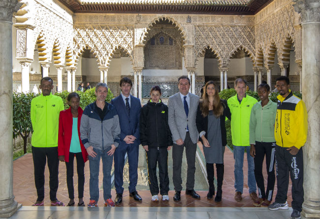 JJ UBEDA present Zurich Maraton Sevilla