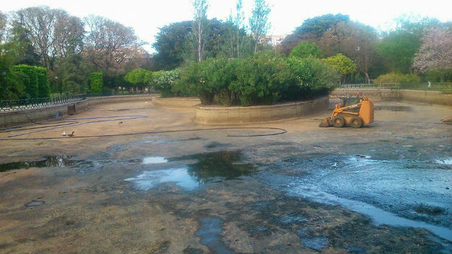 parque principes estanque