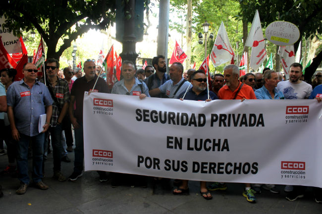 ccoo sector vigilancia Sevilla