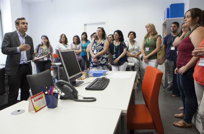 Foto trabajadores Oficina Vivienda