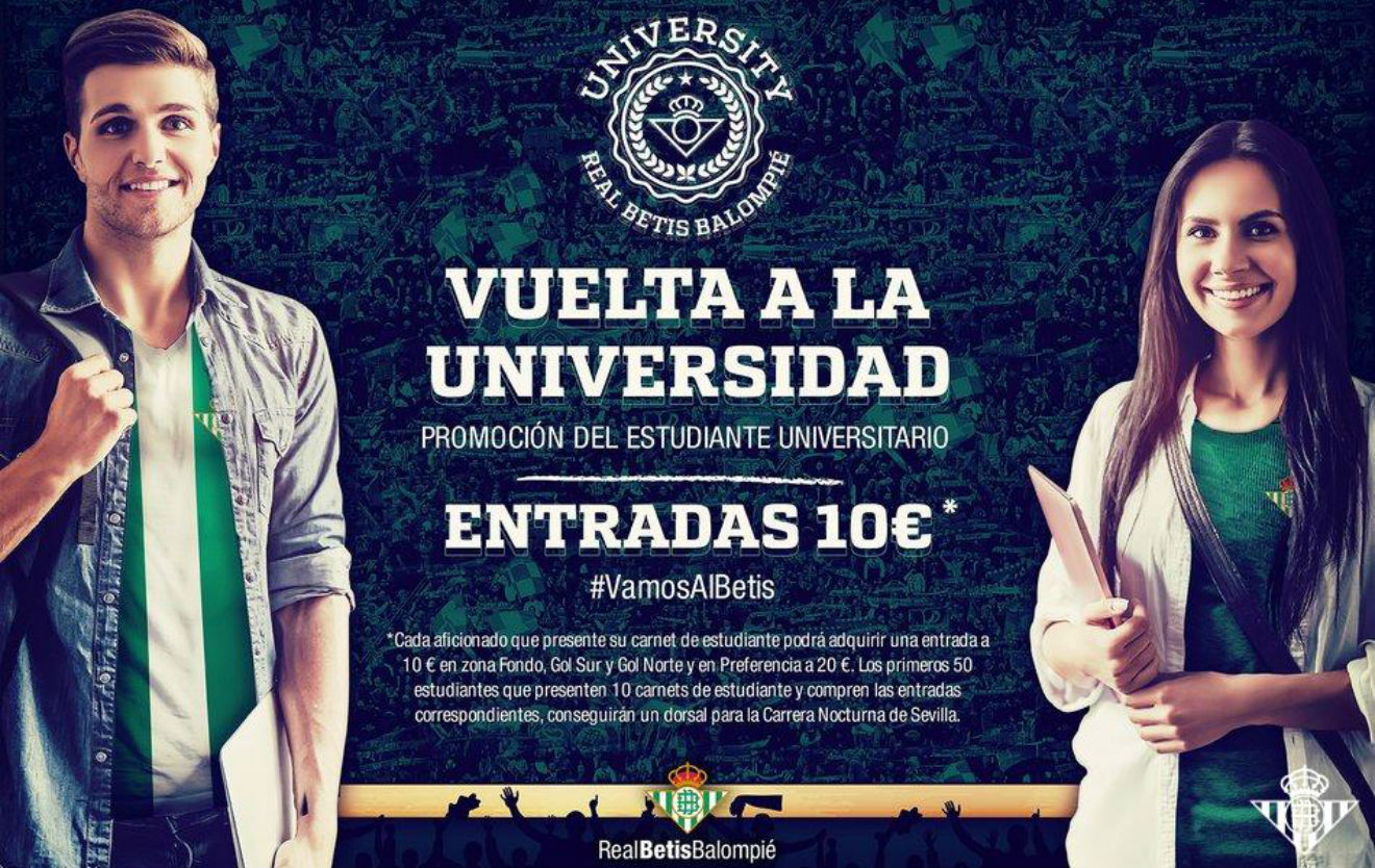 betis entradas universitarios