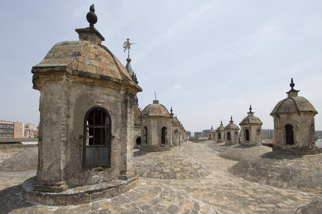 Detalle cubierta de la Fábrica de Artillería /SA