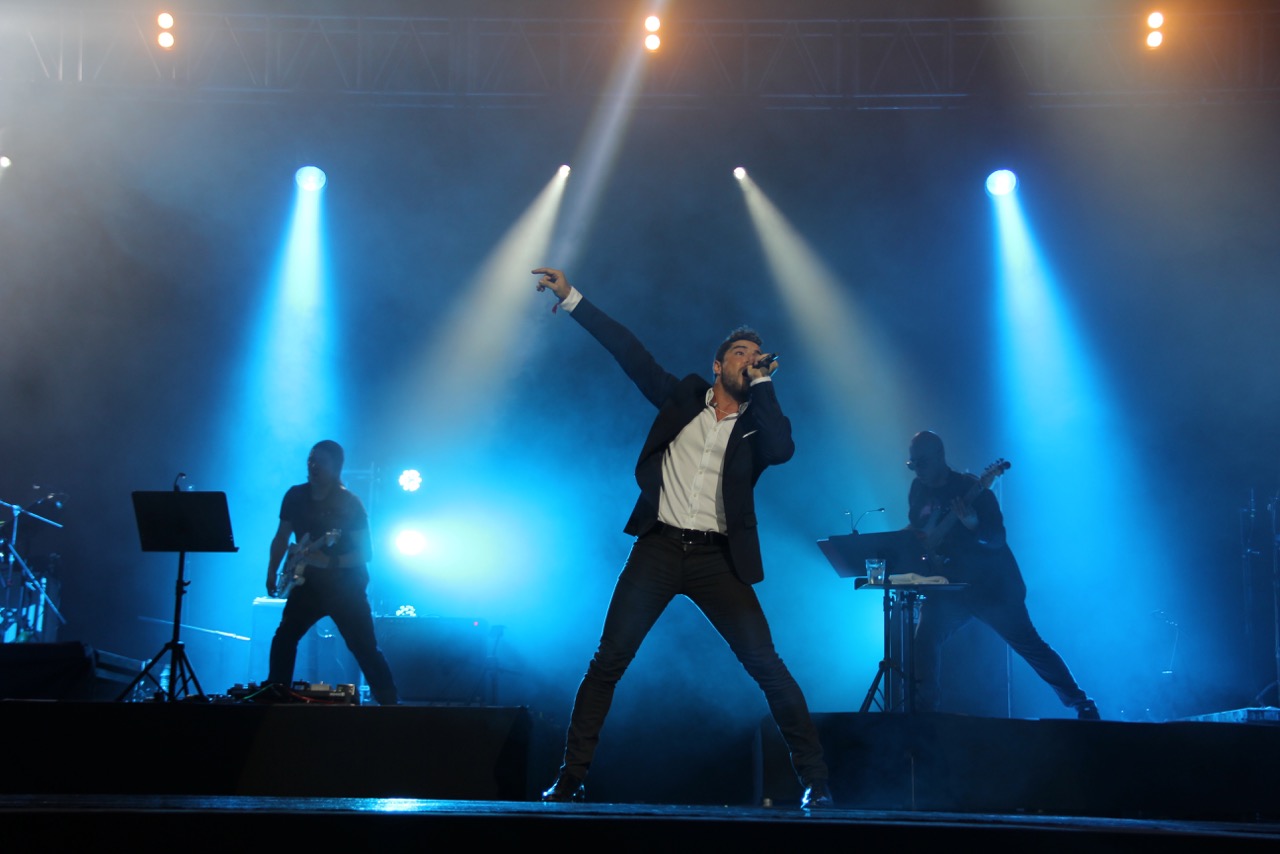 David Bisbal, en concierto