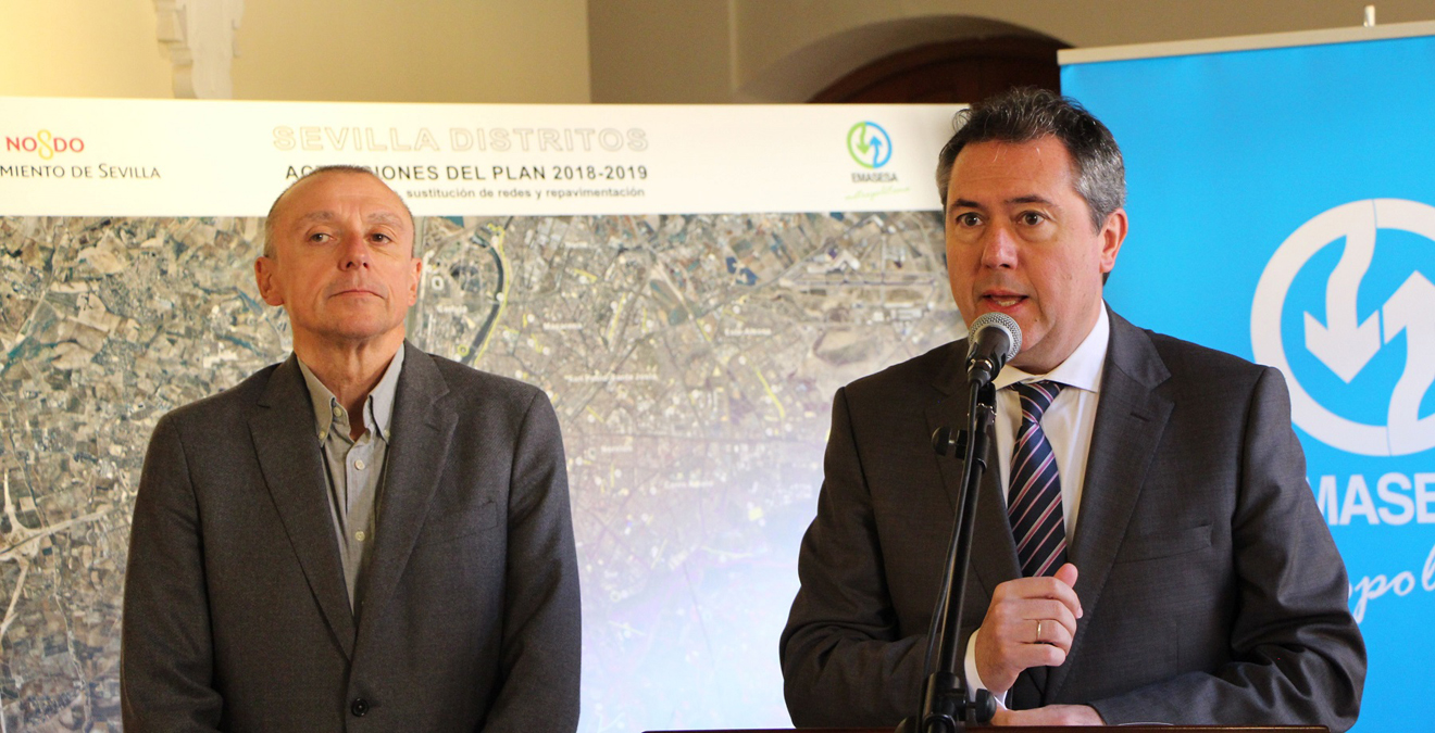 Jaime Palop y Juan Espadas