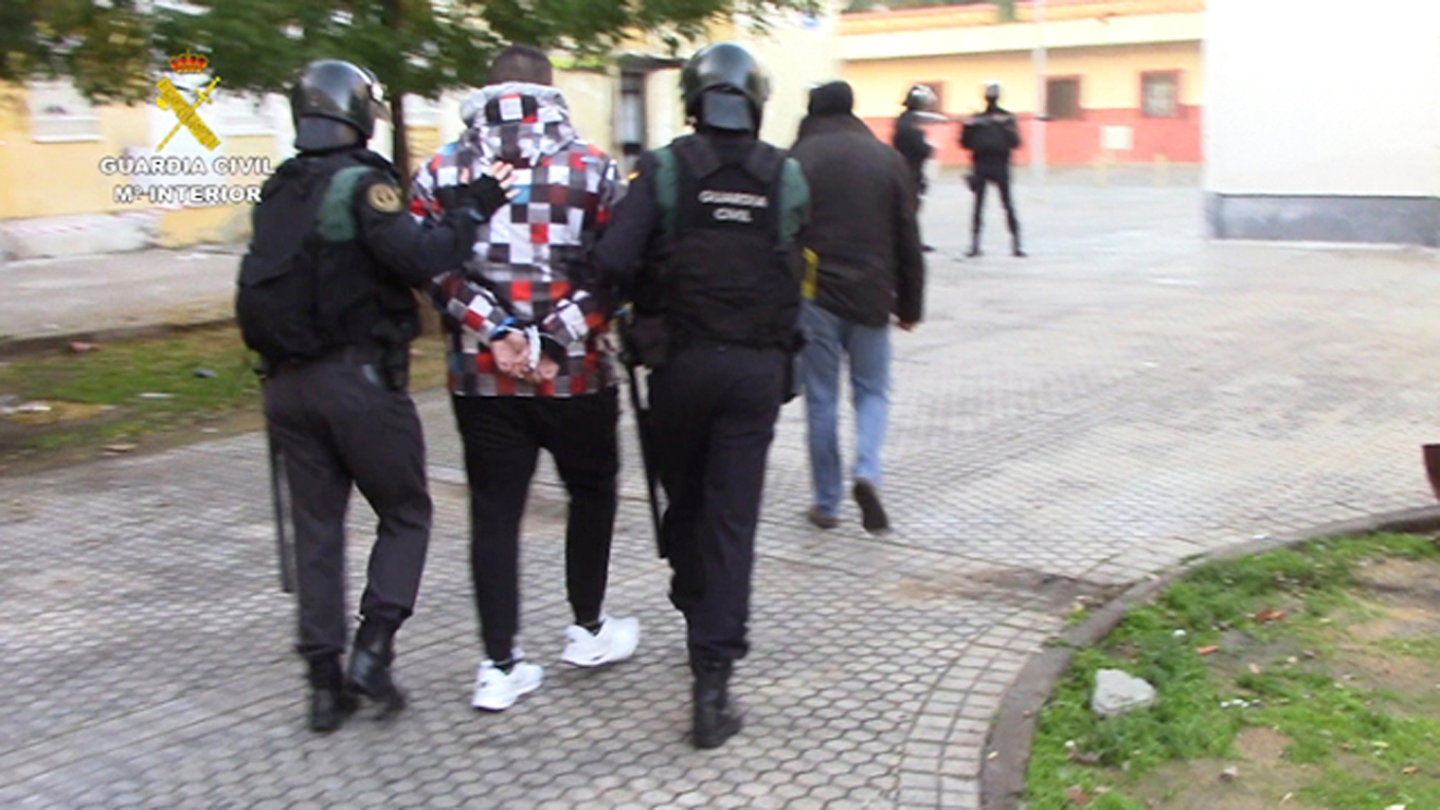 Detención de un miembro del clan por la Guardia Civil