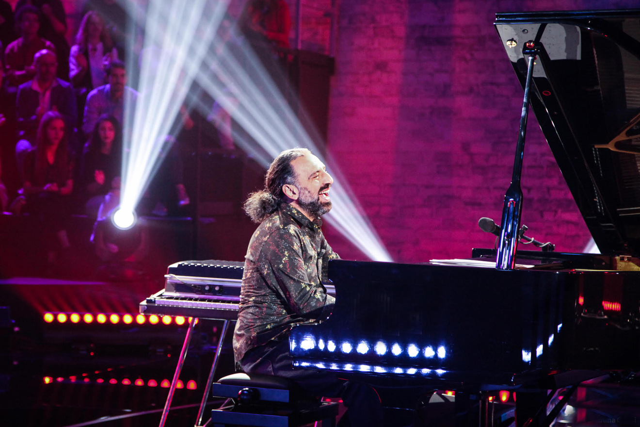 Cantante y pianista italiano Stefano Bollani