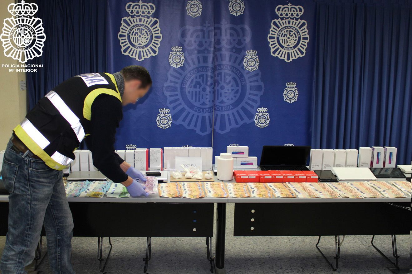 Evidencias de los robos