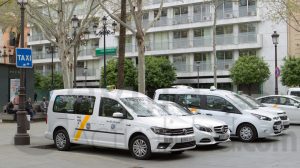 Fotografía recurso de Taxis aparcados