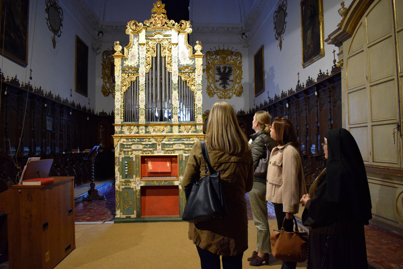 Sánchez Estrella visita el Convento de San Leandro/SA