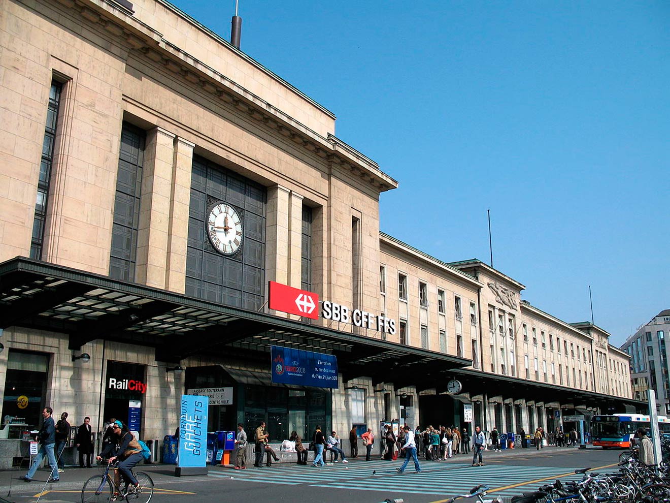 estación ferroviaria de Cornavin /SA