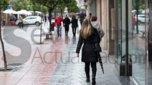 Día de lluvia en Sevilla