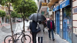 Día de lluvia en Sevilla