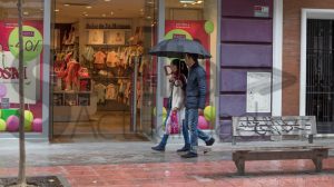 Día de lluvia en Sevilla