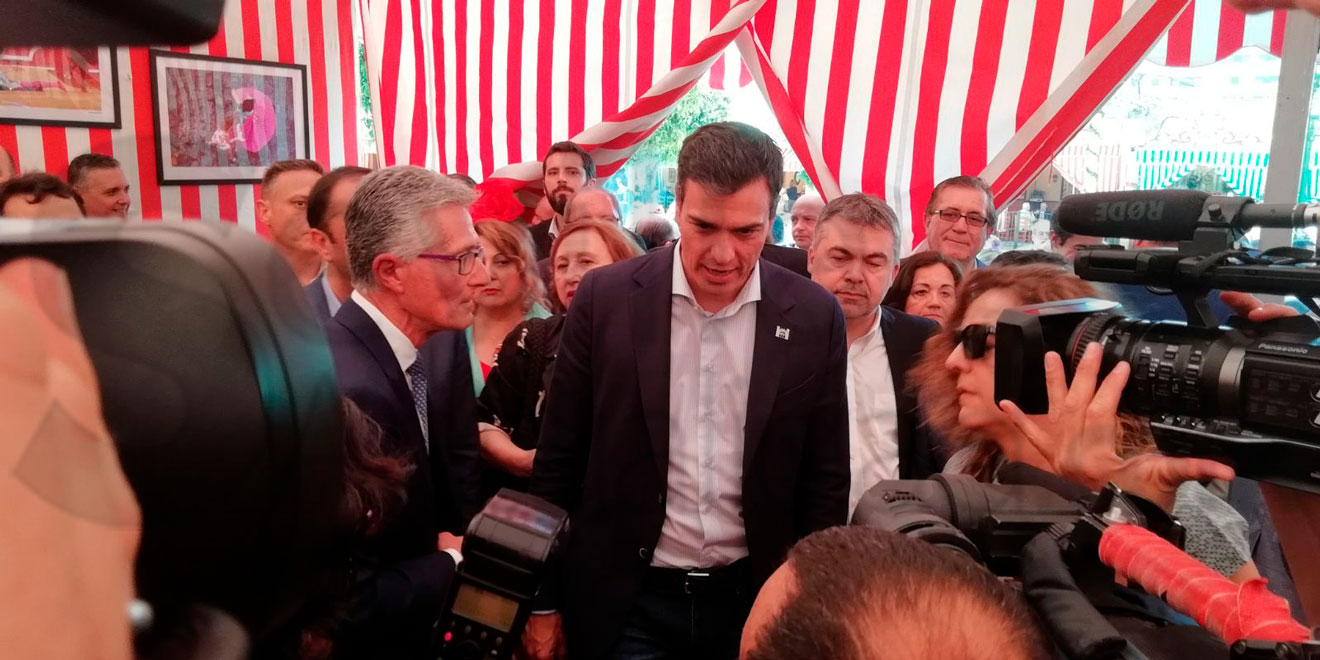 Pedro-Sánchez-Feria-Abril-2018 /SA