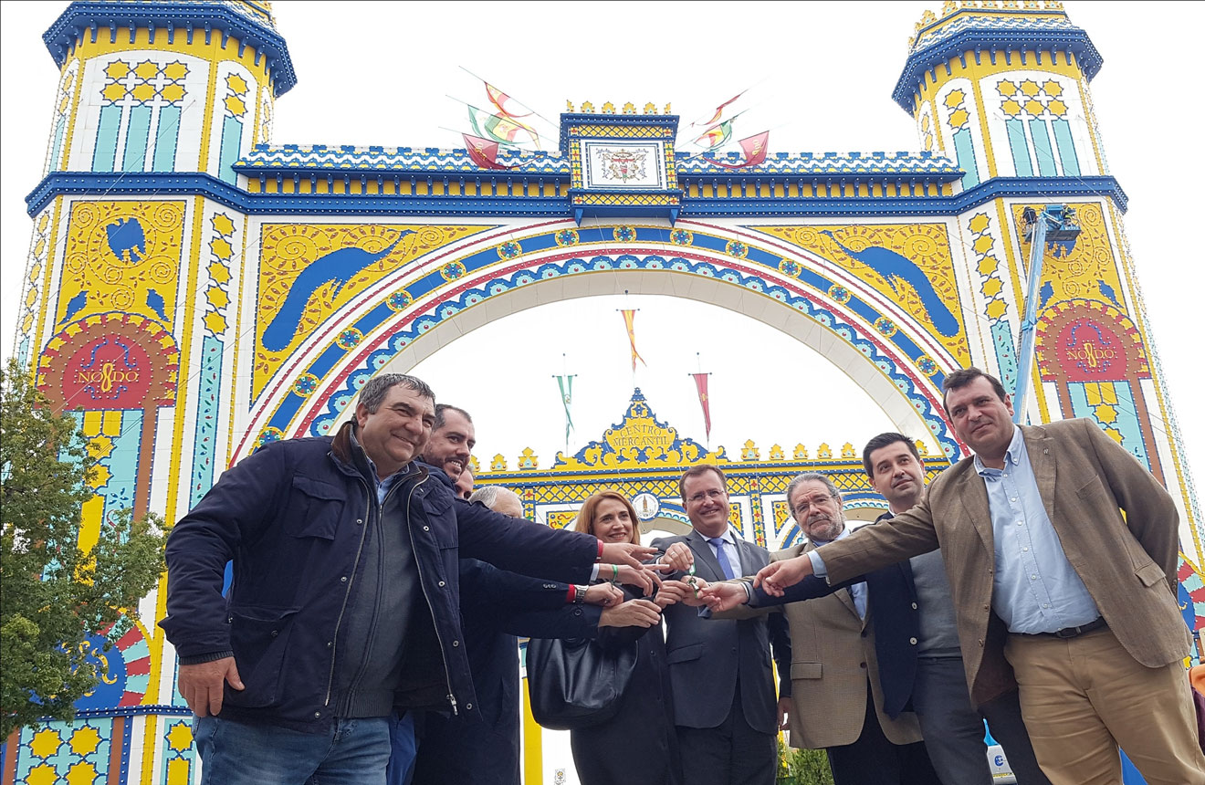 Recepción de la portada de la Feria de 2018 /SA