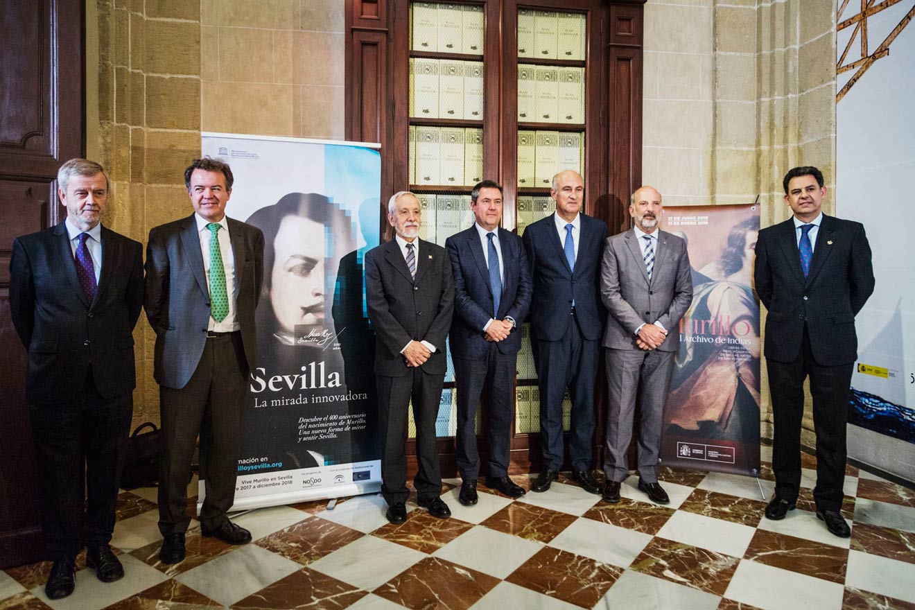 Presentación de la muestra de Murillo en el Archivo de Indias /Óscar Romero