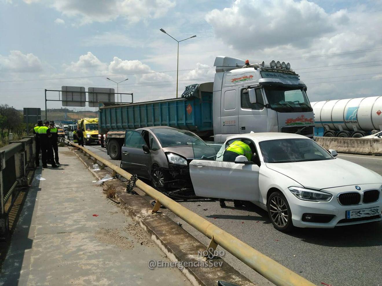 Accidente en Kansas City /@EmergenciasSev