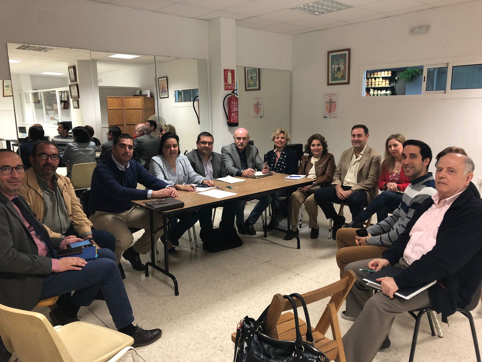 Grupo de trabajo para medidas de Lipasam del Casco Antiguo /Ayto. Sevilla