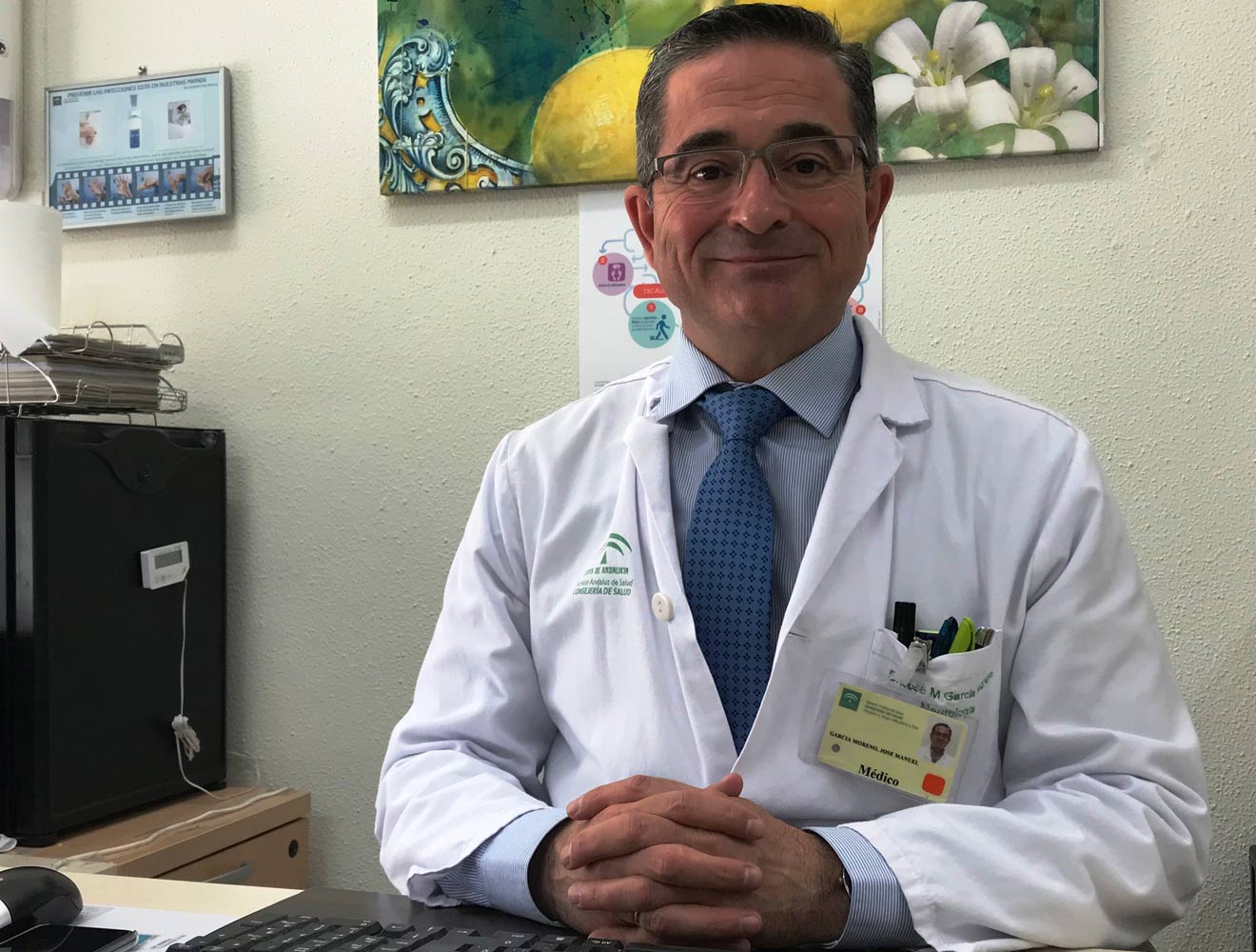 El neurólogo Manuel García Moreno /Hospital Virgen Macarena
