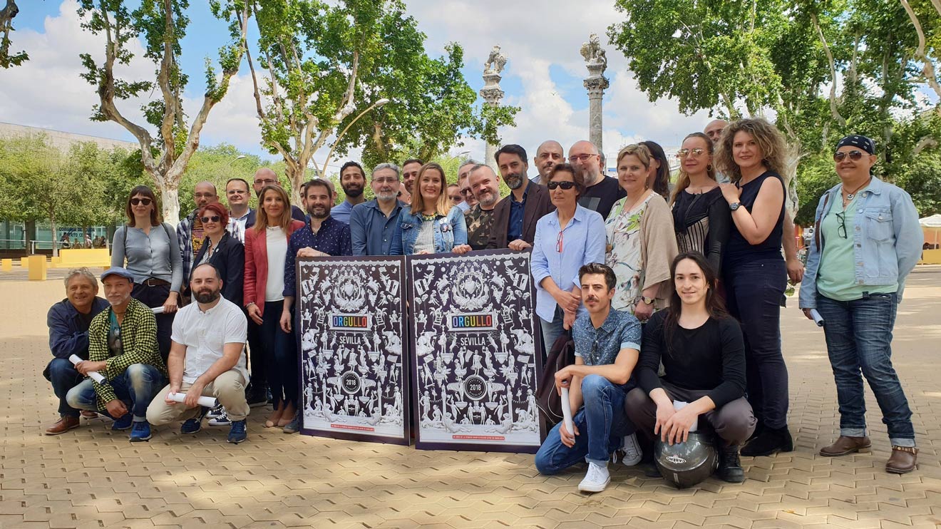 Presentación de las actividades y del cartel del Mes de la Diversidad Sexual /Ayto. Sevilla