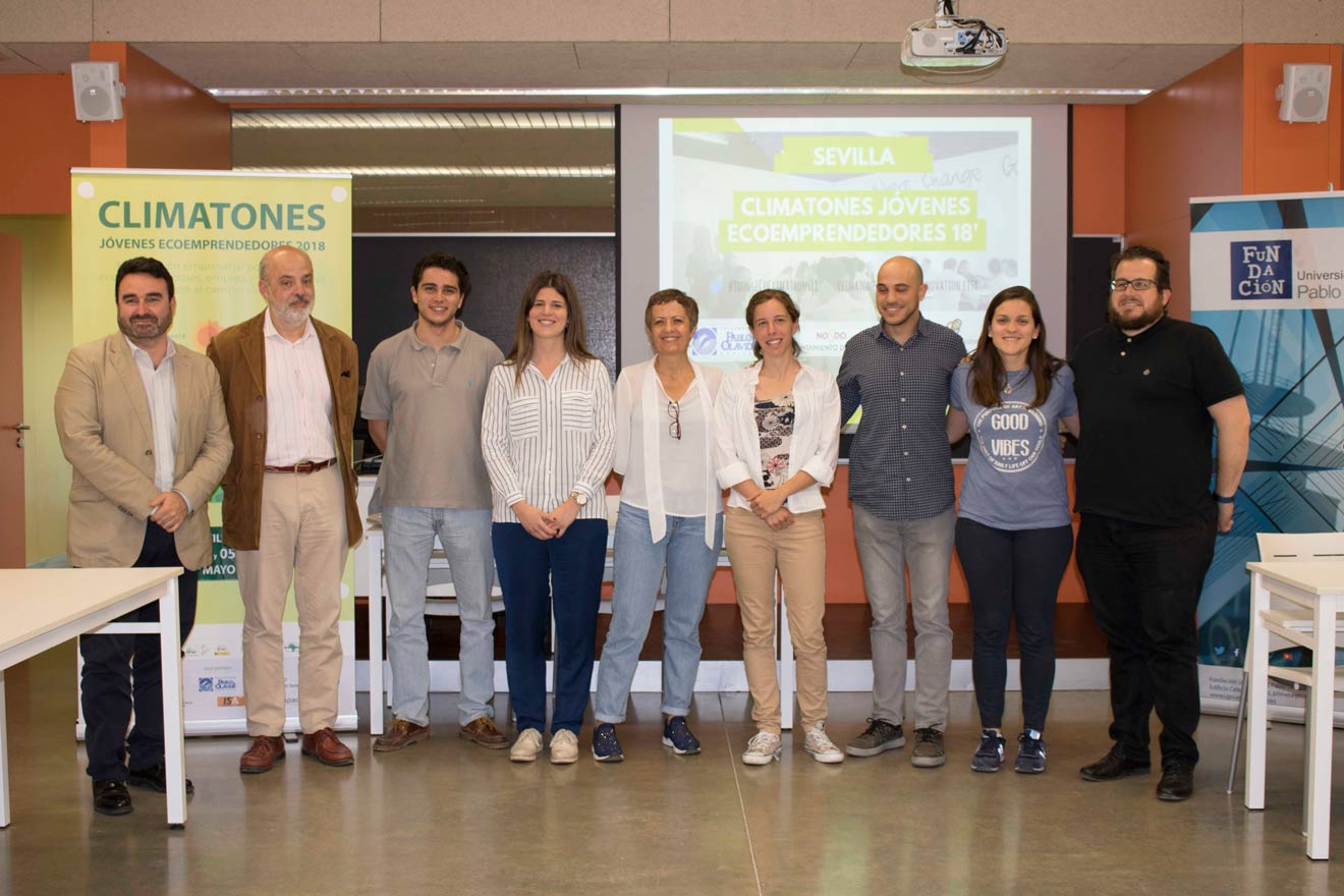 Premiados de 'Climatón Sevillla'/UPO