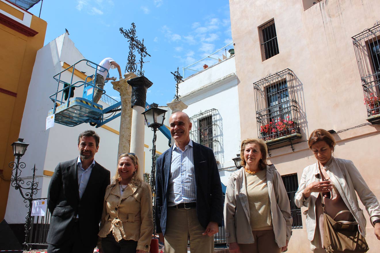 El barrio de Santa Cruz fue el elegido para presentar el nuevo plan de restauración de monumentos /Ayto. Sevilla