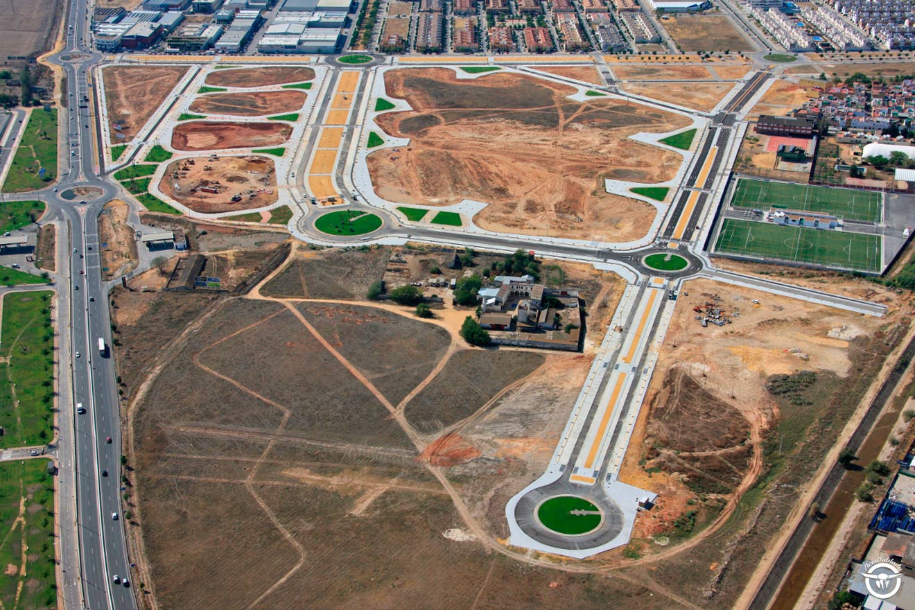 Vista aérea del sector Hacienda El Rosario /urbanismo.org