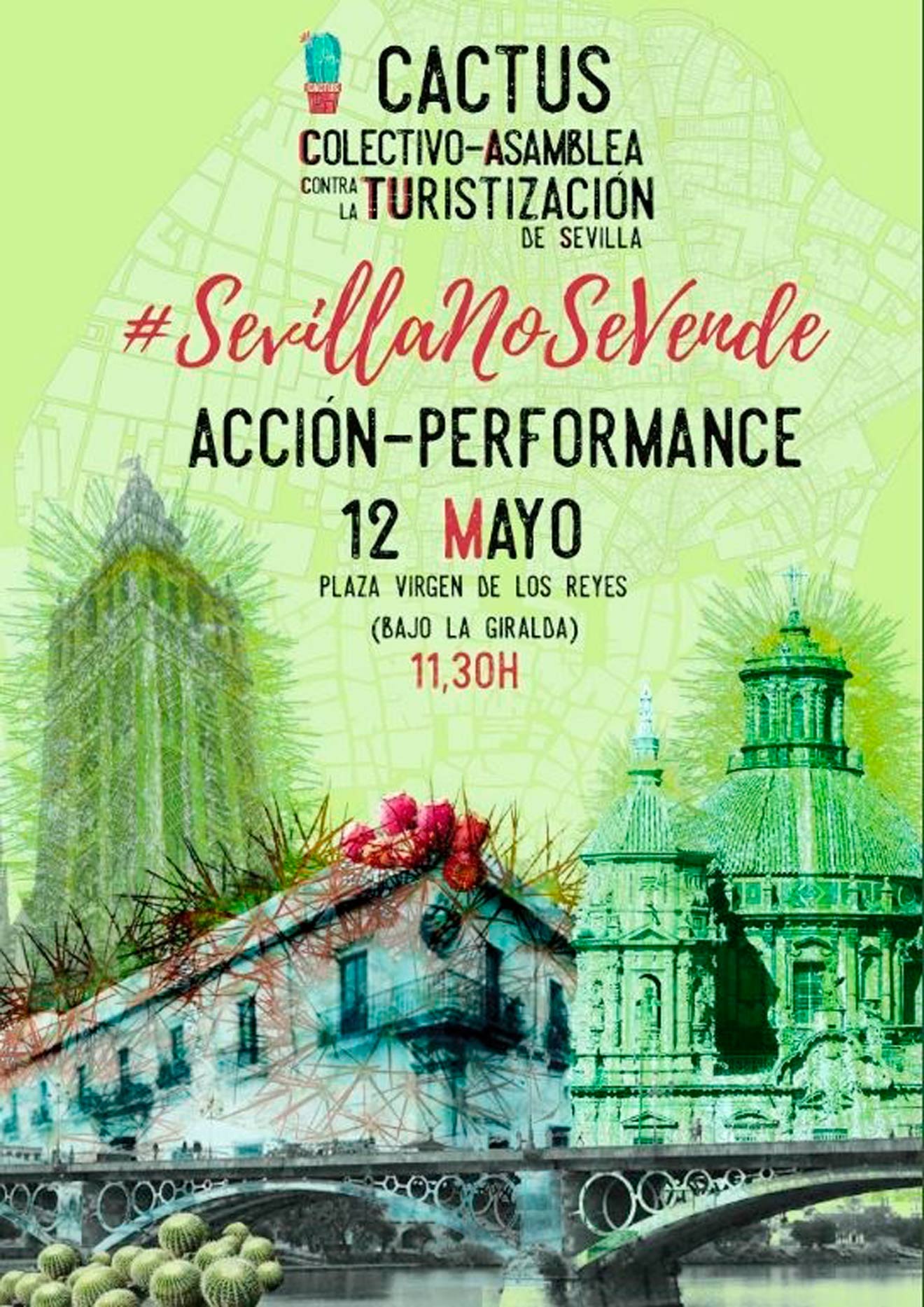 El cartel del evento /Cactus