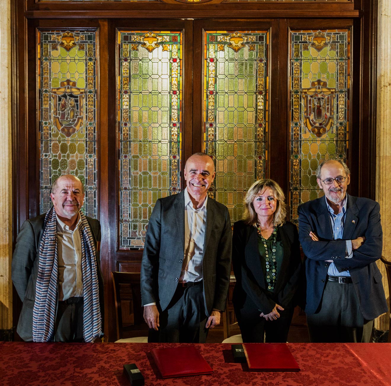 Firma del acuerdo entre el Ayuntamiento y la UPO /Ayto. de Sevilla