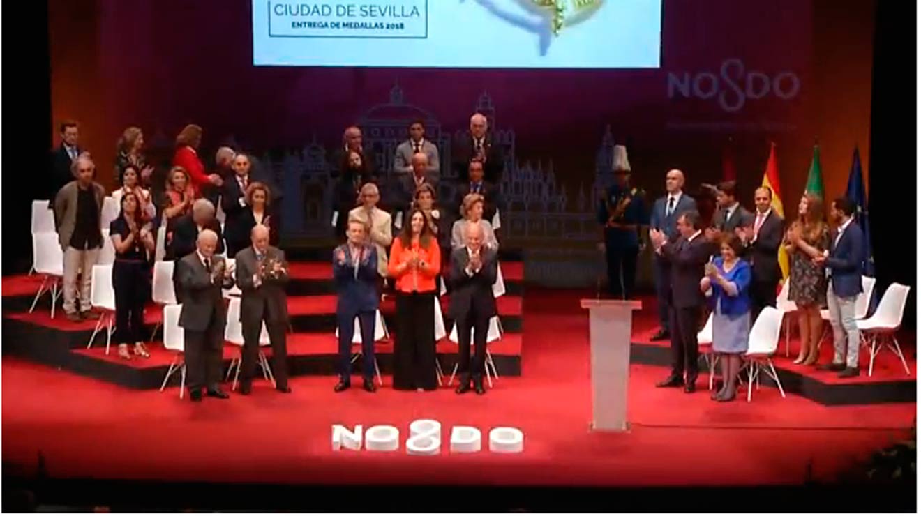 Acto de entrega de las medallas de la ciudad de Sevilla /SA