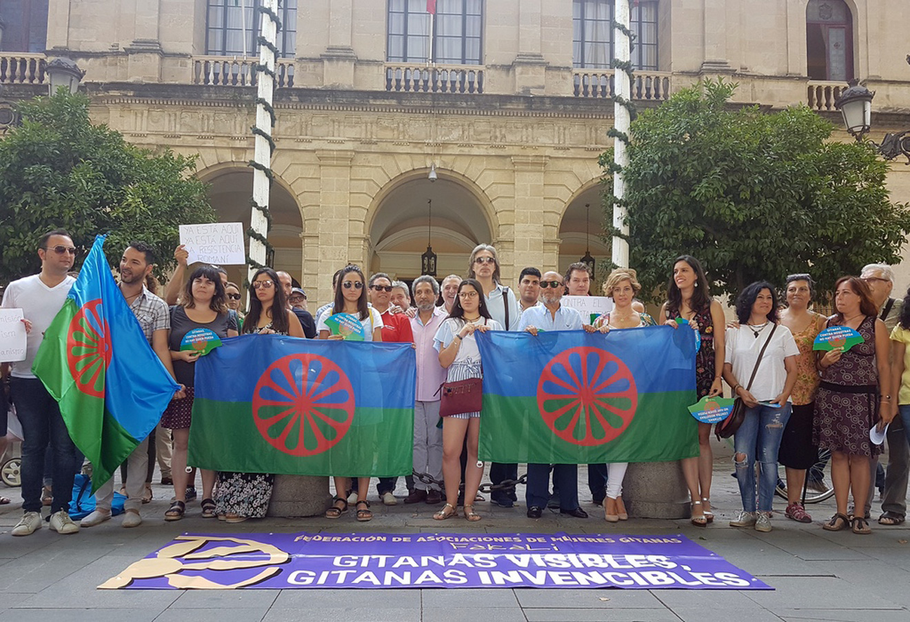 Concentración de Fakali en Plaza Nueva /Fakali