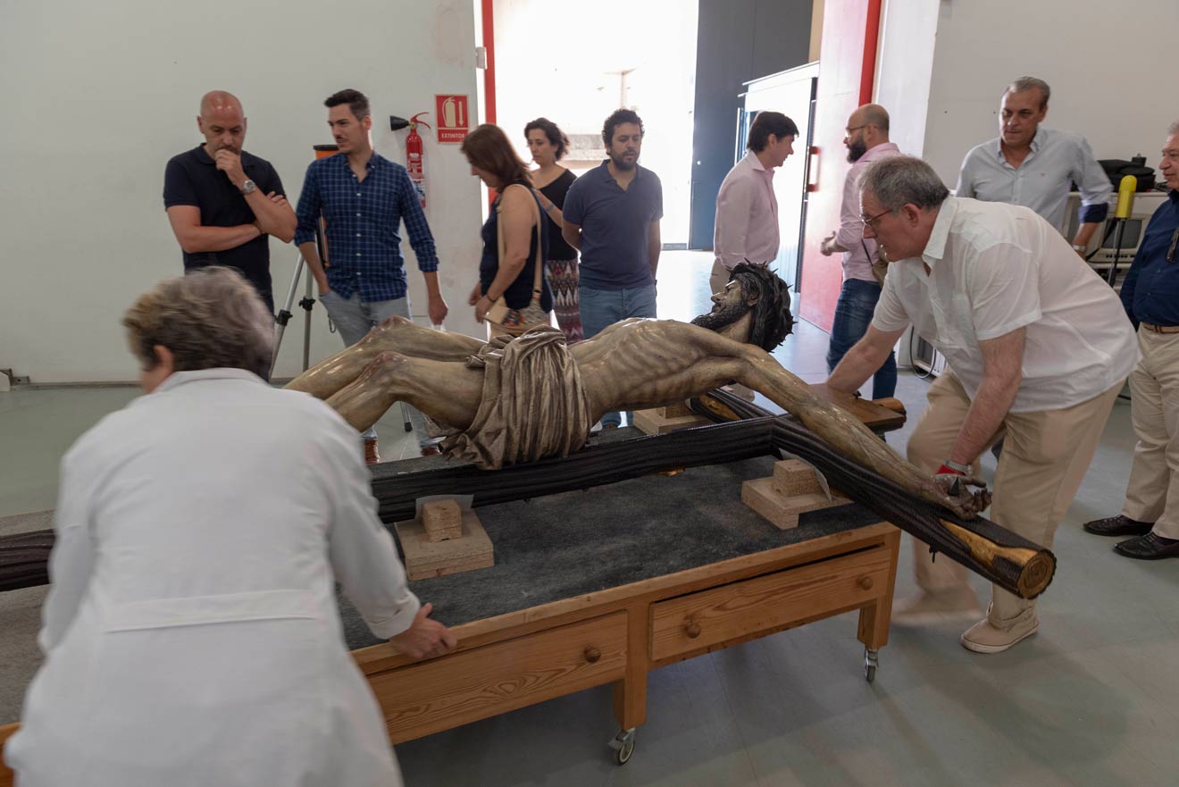 Intervención del Cristo del Buen Fin /IAPH