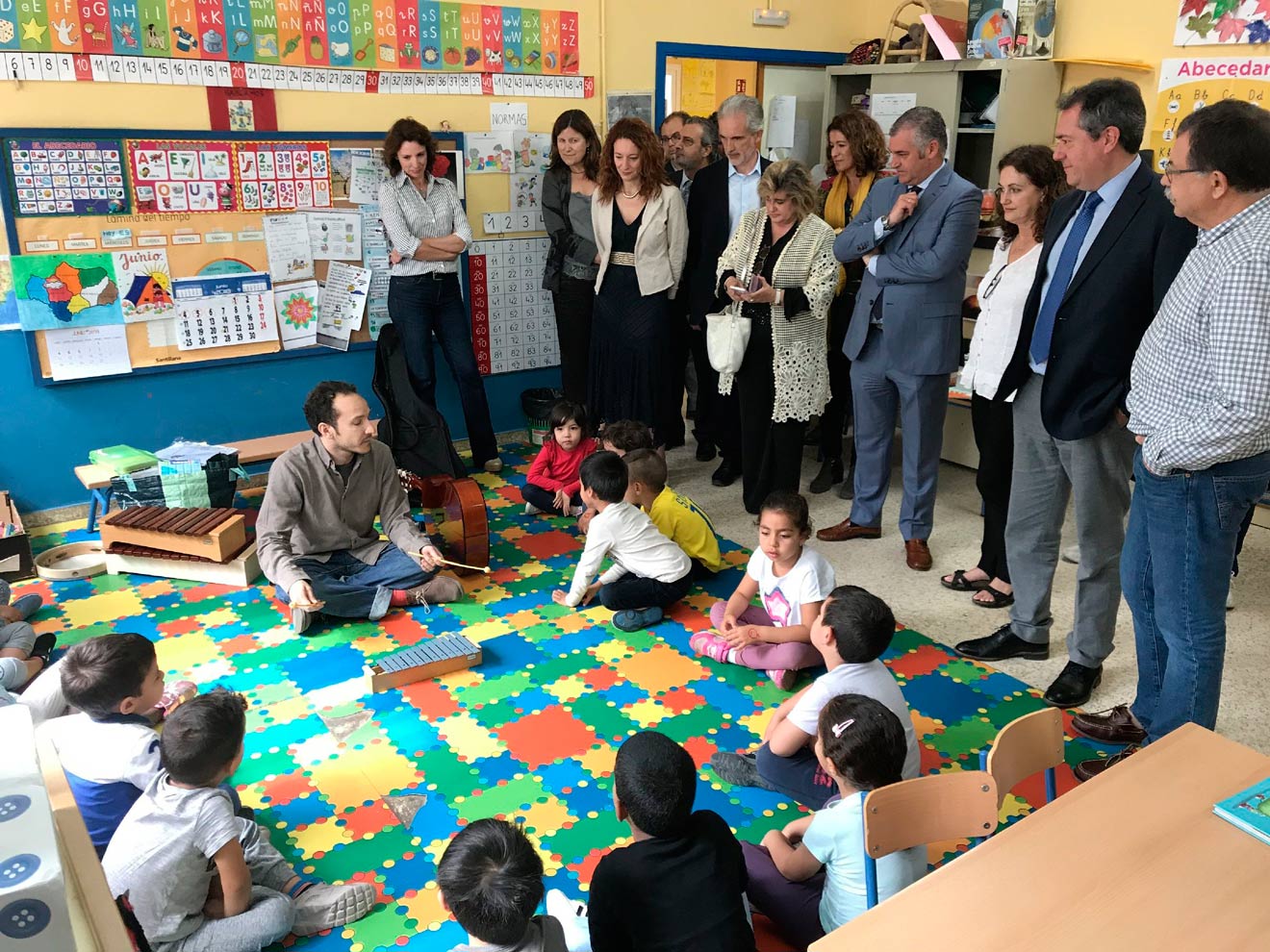 Visita al colegio 'San José Obrero'/Ayto. Sevilla