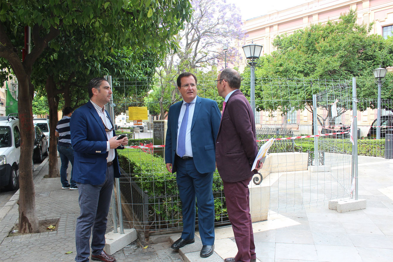 En la Plaza del Museo /Ayto. Sevilla
