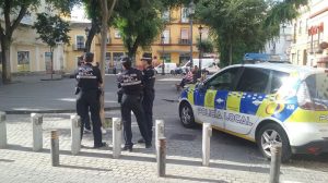 Refuerzo policial en el Pumarejo /Ayto. Sevilla