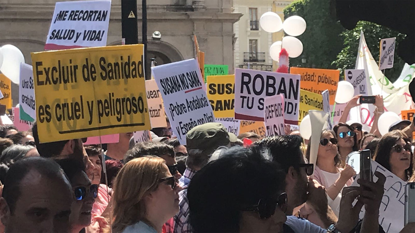 Manifestación por una Sanidad Pública Digna /SA