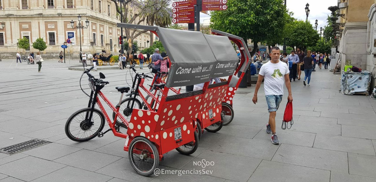 Triciclos turísticos / Ayto. Sevilla