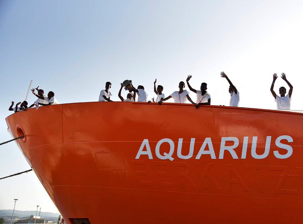 Buque 'Aquarius' / Susanne Friedel