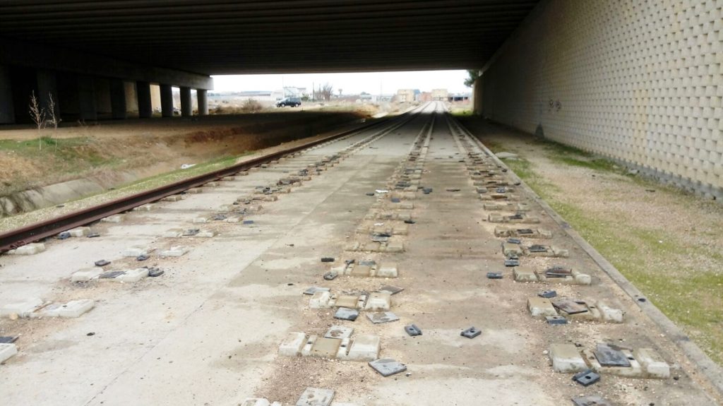 En febrero, la infraestructura sufrió el robo de casi un kilómetro de vías /SA