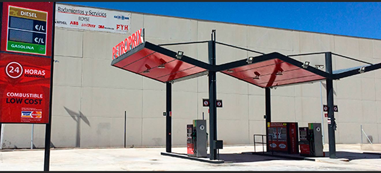 Gasolinera Petroprix en Parsi /SA