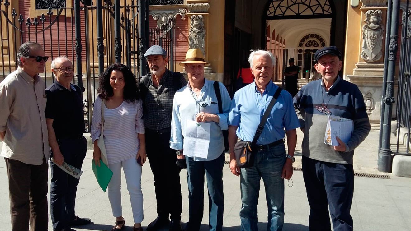 La plataforma en defensa del patrimonio /Cedida