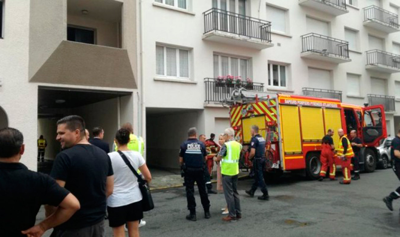 Suceso en Pau (Francia) /Twitter