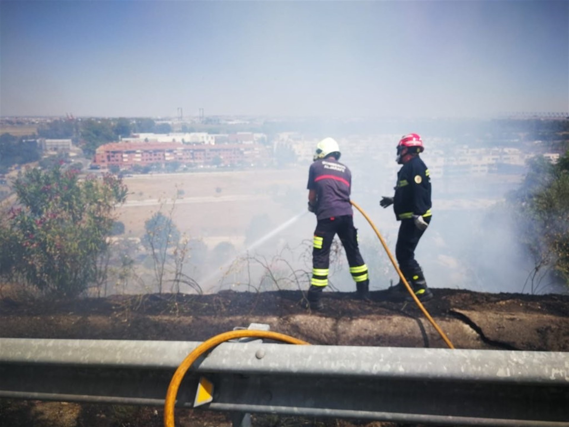 Incendio en San Juan /Ayto. San Juan Aznalfarache