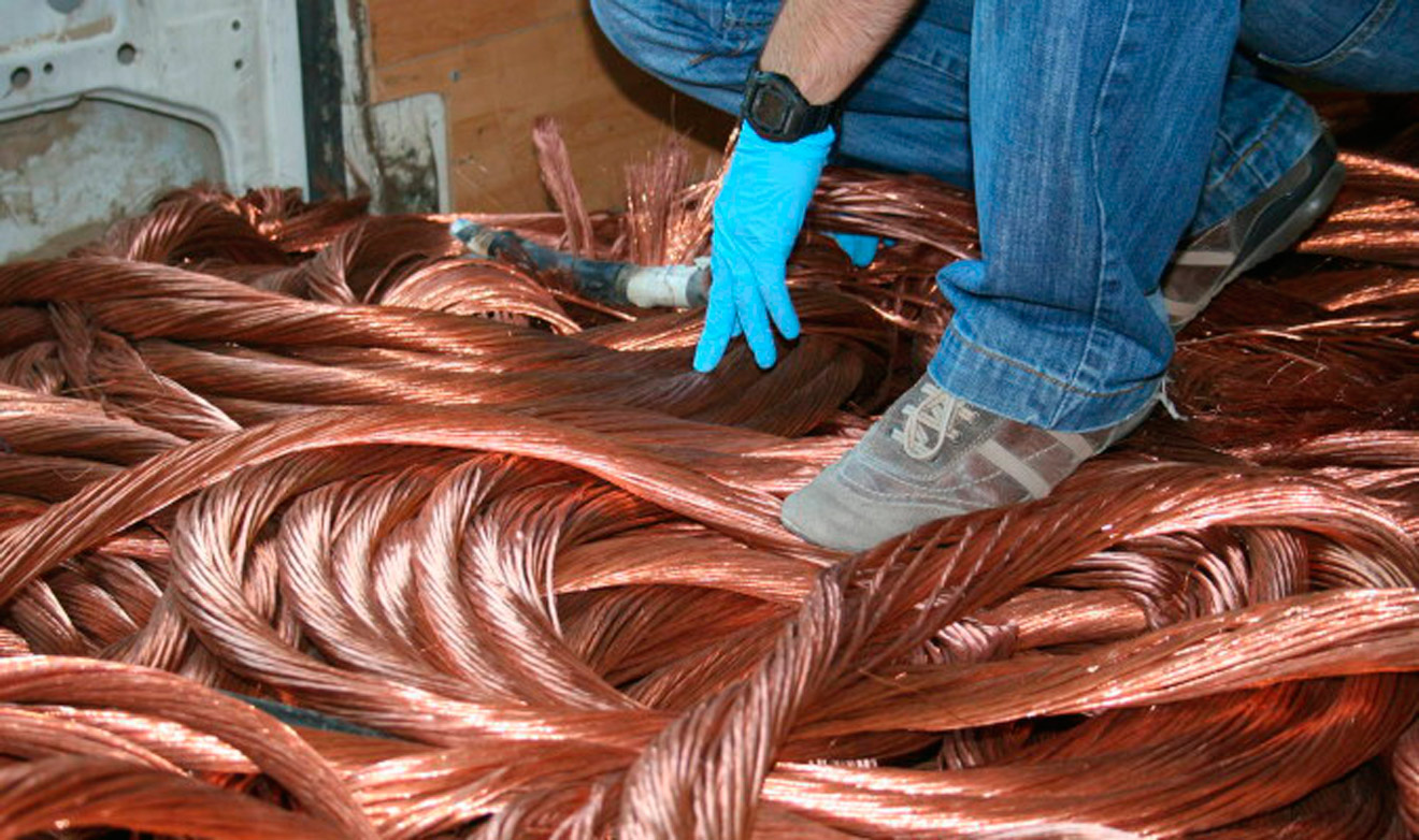 Cobre interceptado por la Guardia Civil /Guardia Civil