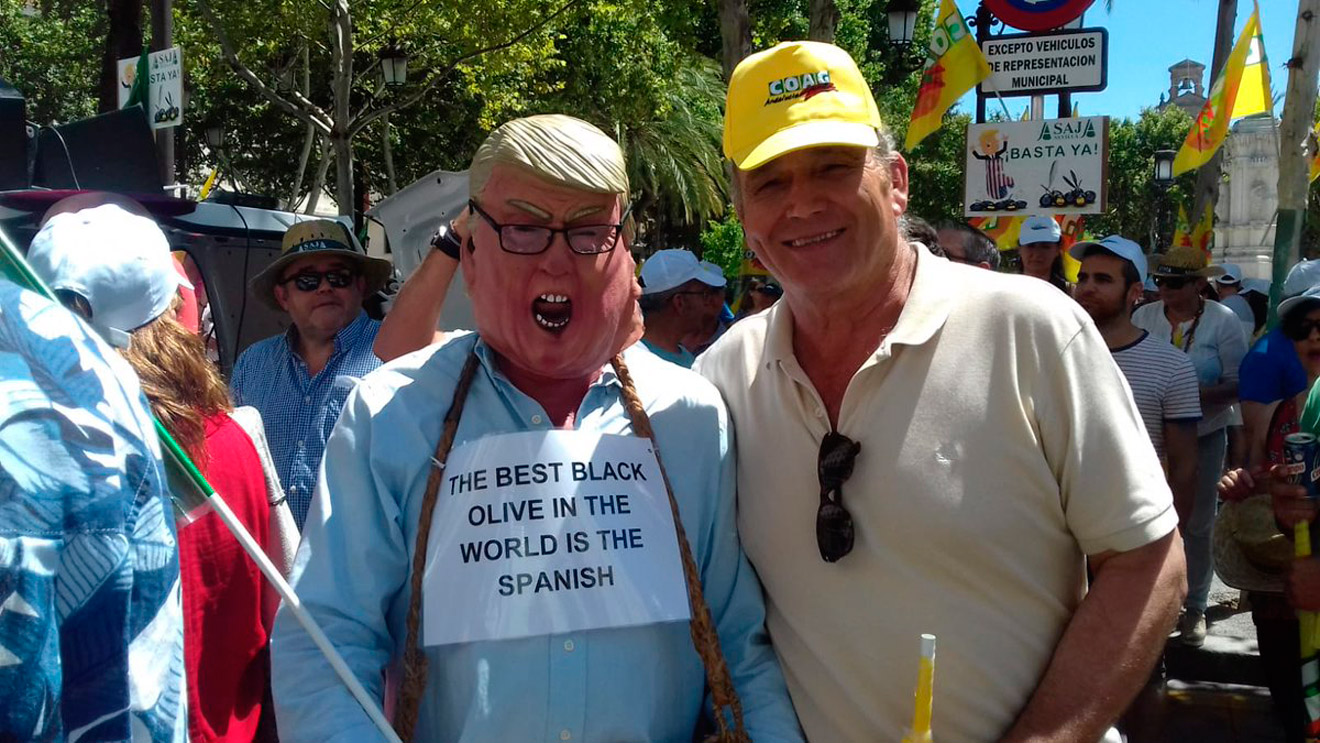 Concentración del campo contra los aranceles de Trump /Coag Andalucía