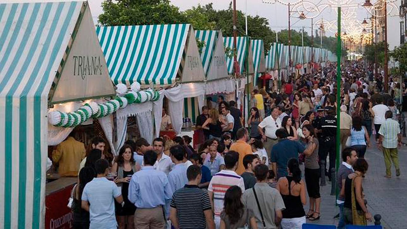 Casetas en la Velá de Santa Ana /SA