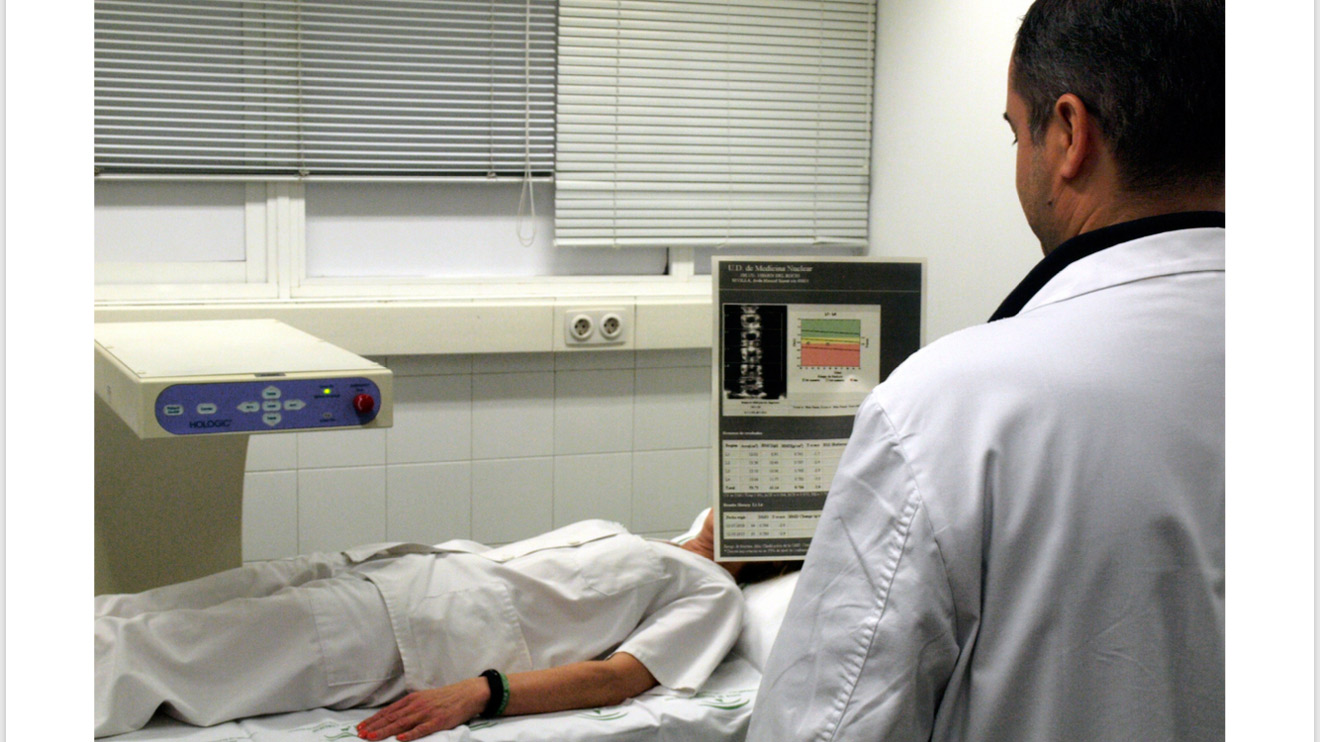 Densiometrías en el Hospital Virgen del Rocío /H. Virgen del Rocío