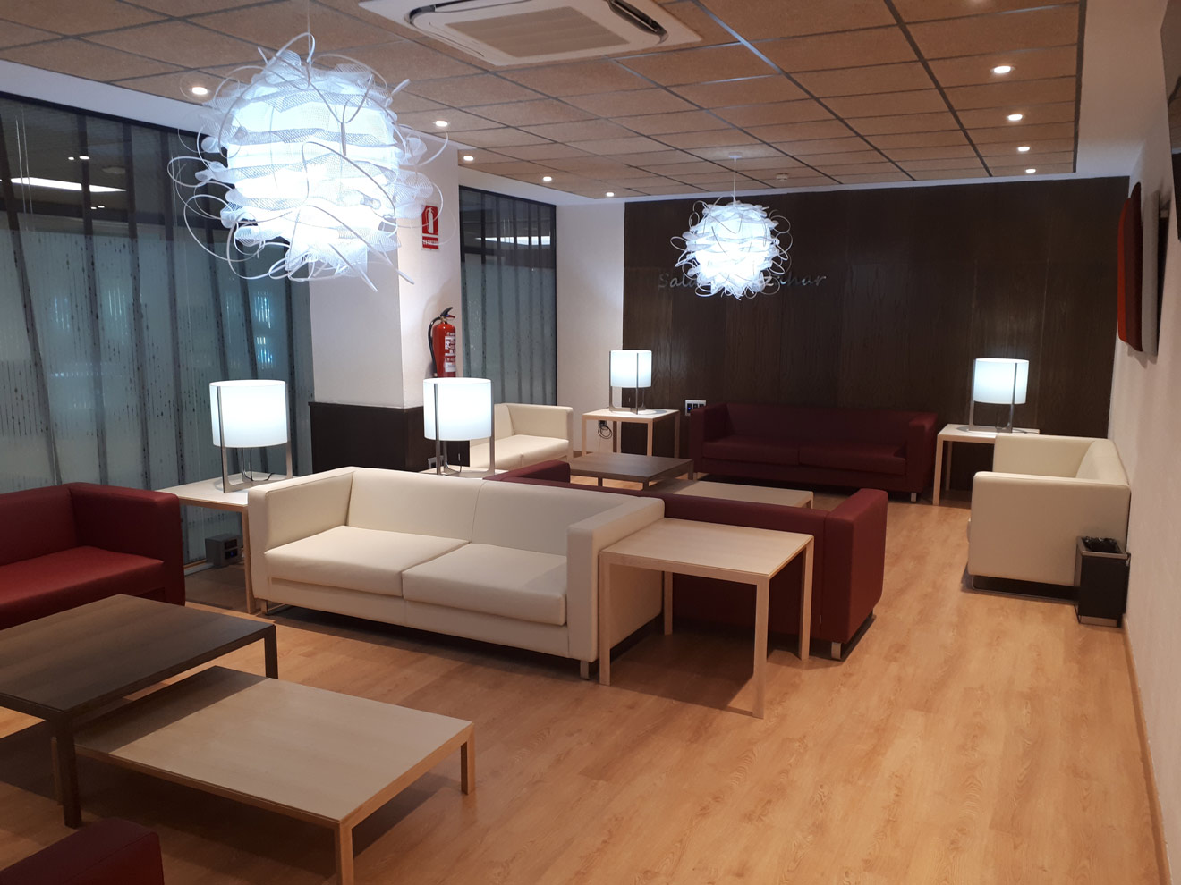 La remozada sala Vip de San Pablo /Aeropuerto de Sevilla