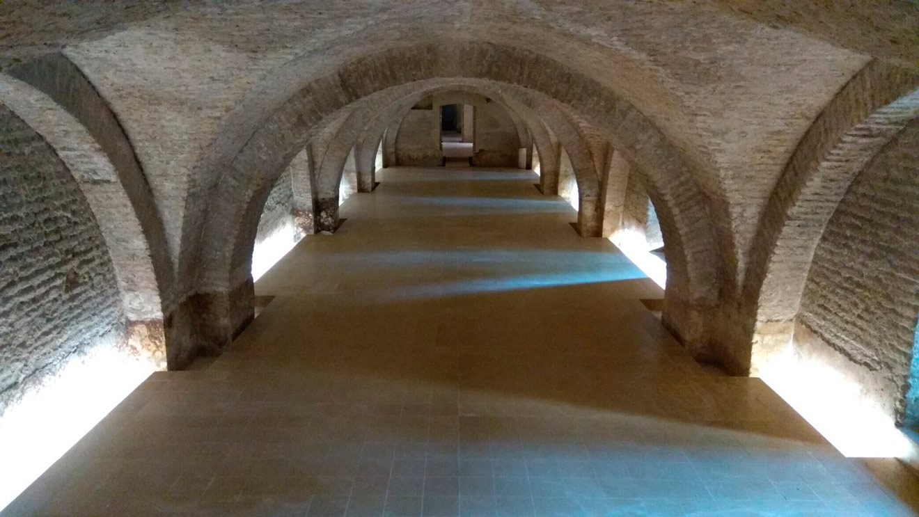 Semisótano del Palacio de Pedro I /Ayto. Sevilla