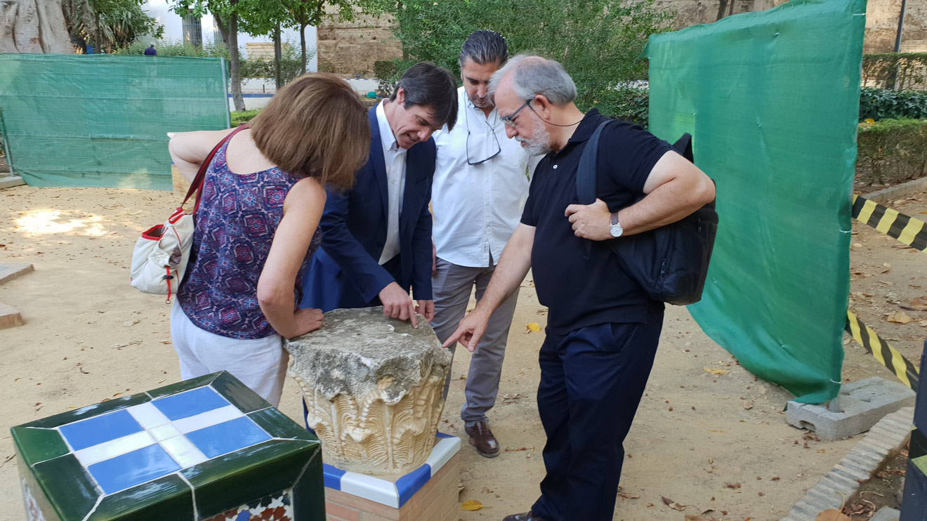 Supervisión de la restauración de los Jardines de Murillo /Ayto. Sevilla